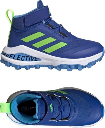 Дитячі кросівки adidas Fortarun ATR EL KSneaker, 38 2/3 EU, Team Royal Blue Solar Green Pulse Blue