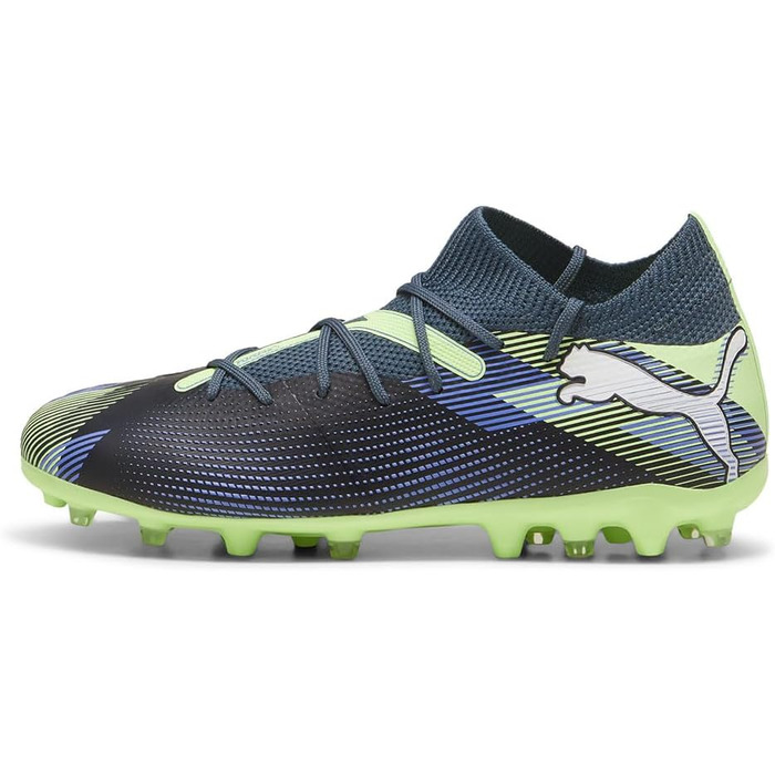 Дитячі футбольні бутси PUMA Future 7 Match Mg Jr (38.5 EU) - сірий, білий, рожевий