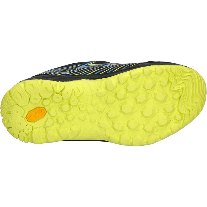 Дитячі кросівки для бігу Brütting Chesna Low, 32 EU, чорний, синій, лимонний