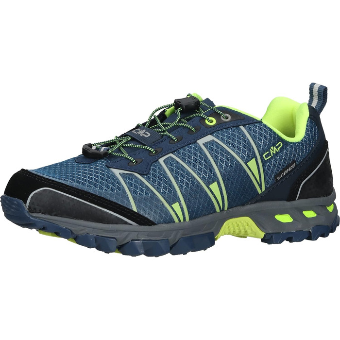 Чоловічі трекінгові кросівки CMP Altak WP, 46 EU, Blue Ink Yellow Fluo