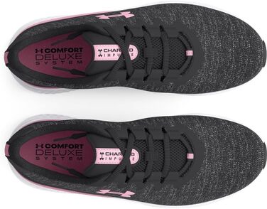 Жіночі кросівки для бігу Under Armour Charged Impulse 3 (35.5 EU, Anthrazit/Pink)