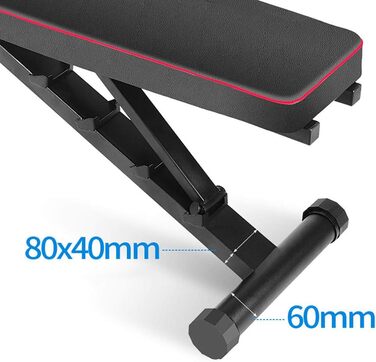 Багатофункціональна лава для тренувань SogesPower з абдомінальним тренажером, регульована фітнес-лава для всього тіла