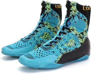 Кросівки для чоловіків та жінок для боротьби, дихаючі та легкі (46.5/47 EU, Синій)