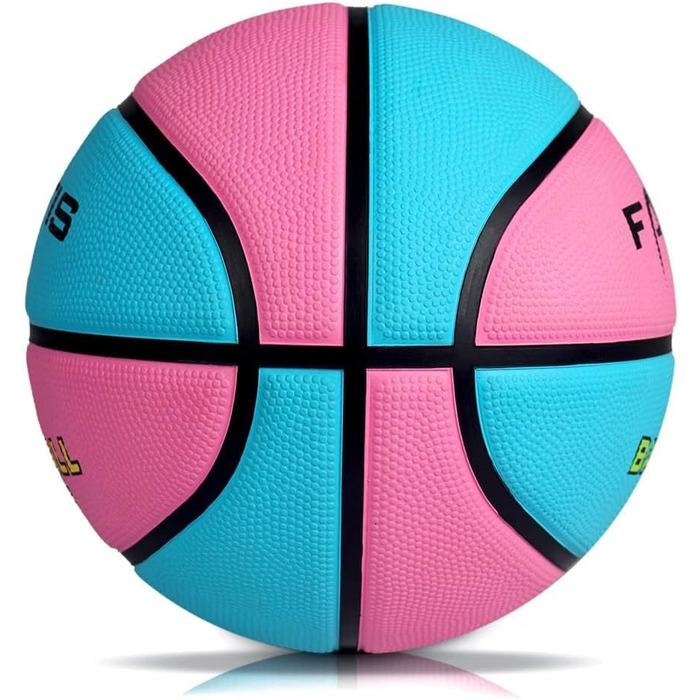 Баскетбольний м'яч FAKOFIS: розміри 3, 5, 7. Для гри в залі та на вулиці. Підходить для дітей, підлітків та дорослих. Тренування, арена, баскетбол