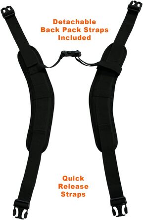 Водонепроникна сумка для подорожей та рюкзак STEIN Metro 90 л, ПВХ-тент, з компресійними ременями та м'якими плечовими ременями, жовтий