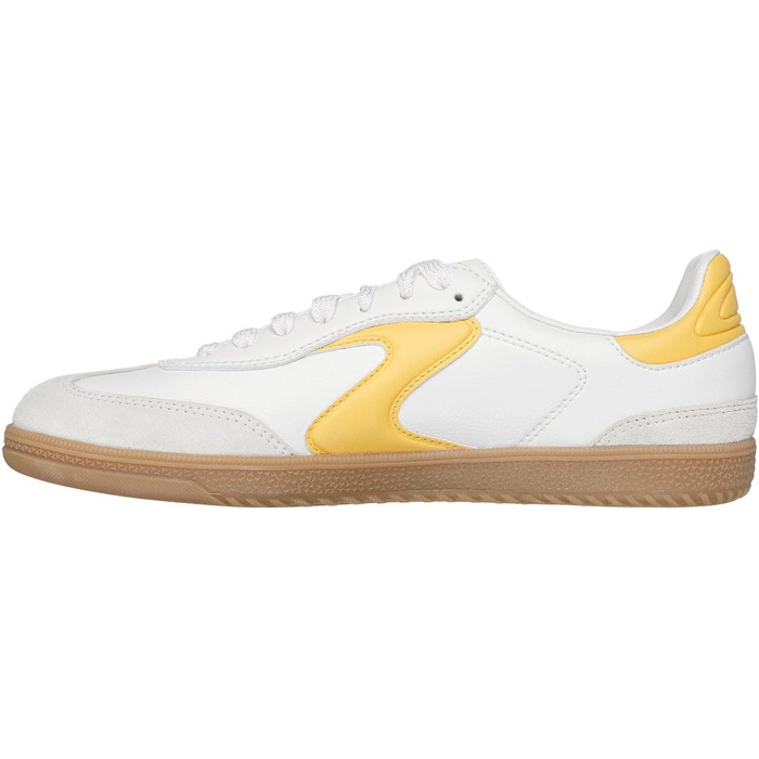 Кросівки жіночі Skechers Hotshot Kickoff White/Yellow 38.5 EU зі штучної шкіри