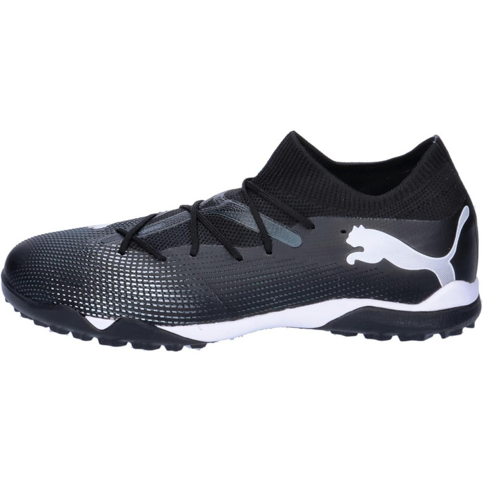 Кросівки футзалу Puma Future 7 Match Turf для чоловіків, 39 EU, чорно-білі