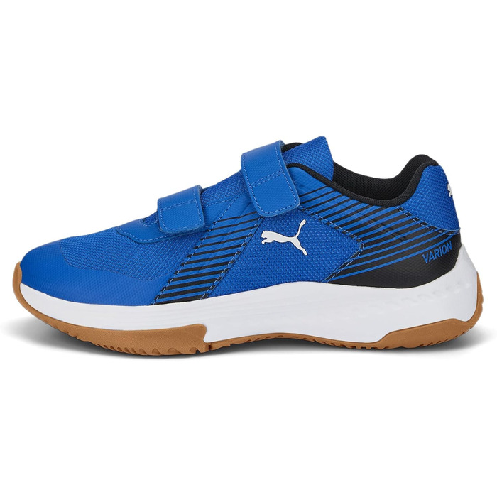 Дитячі спортивні зала Halenturnschuh PUMA Varion V Jr (35.5 EU, Puma Royal Puma White Gum)