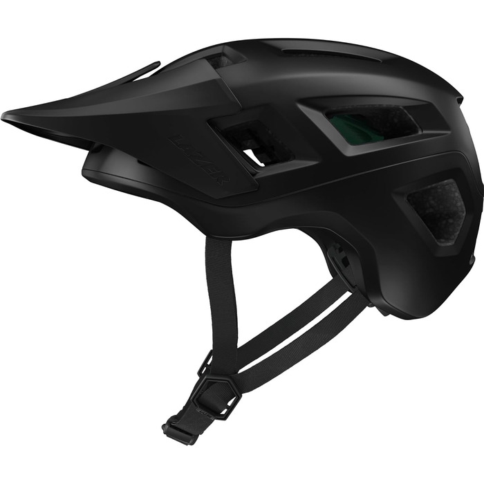 Велошолом Lazer Coyote KinetiCore чорний, для MTB, захисний