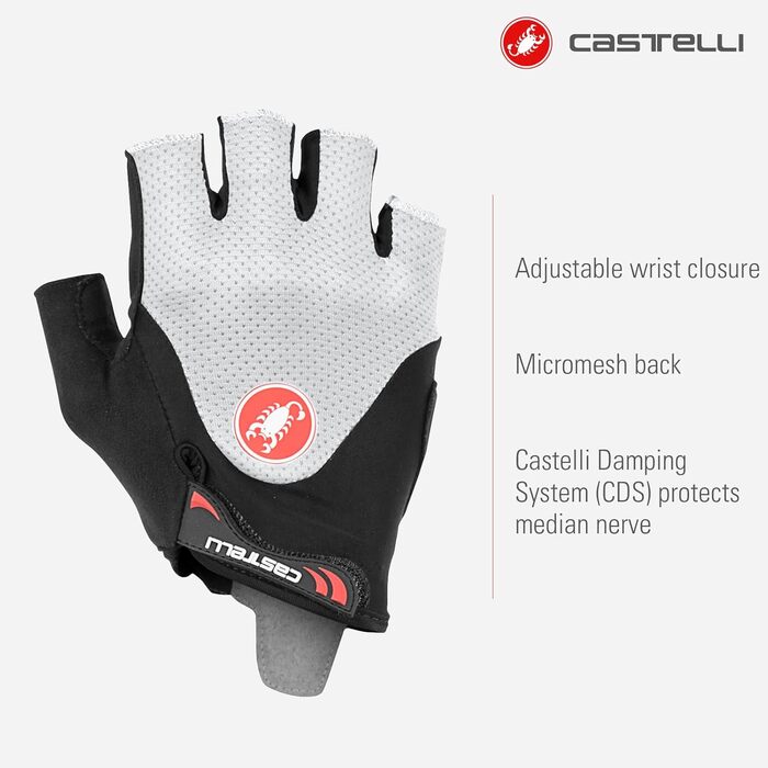 Велоперчатки Castelli Arenberg Gel 2 Men's XL чорно-бежеві