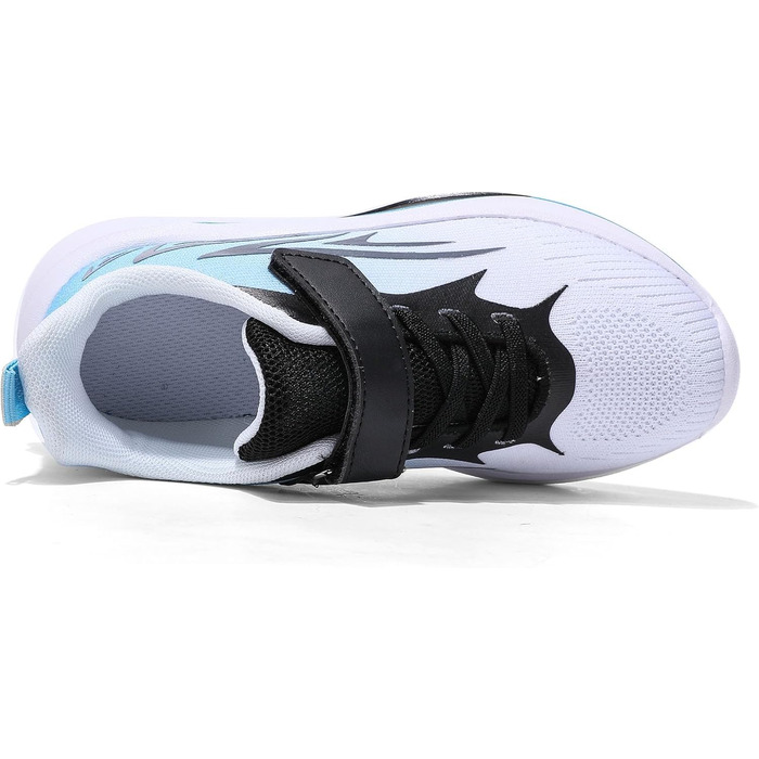 Дитячі спортивні кросівки для хлопчика. Повітряні кросівки для залу та вулиці. Розмір 38 EU, блакитно-білі.