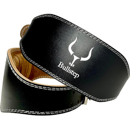 Пояс для важкої атлетики Bullstep зі 100% шкіри для чоловіків та жінок, бодібілдинг, паверліфтинг, кросфіт, тренажерний зал