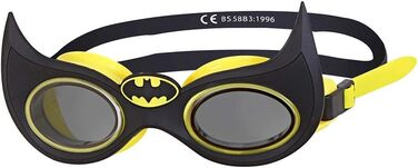 Дитячі окуляри для плавання Zoggs Wonderwoman і Batman, чорні, персонажні