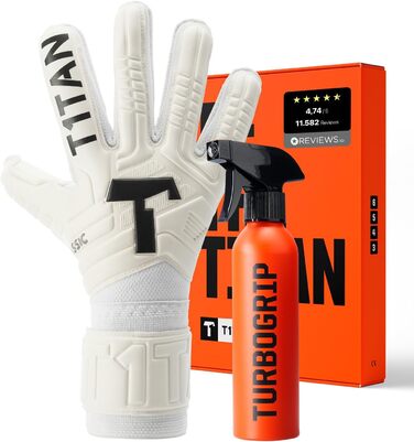 Воротарські рукавички T1TAN Classic 1.0 для дітей без захисту пальців, футбольні рукавички для юних голкіперів, різні розміри та кольори