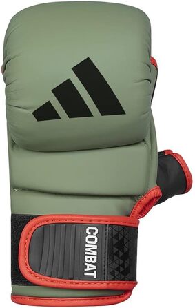 Рукавички для спарингу та греплінгу adidas Combat 50, армійсько-зелені