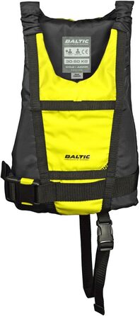 Жилет для каякінгу Baltic Paddler Schwimmhilfe, жовто-чорний, 30-50 кг