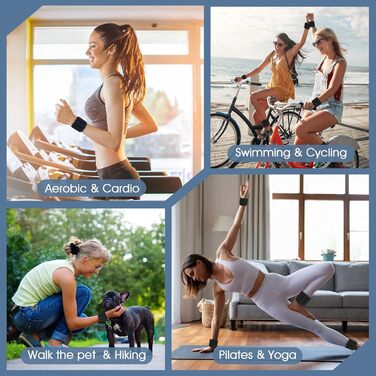 Гантелі на зап'ястя, 2 шт., регульовані силіконові браслети, 0.9 кг, чорний. Підходять для ходьби, йоги та фітнесу, тренування рук та ніг.