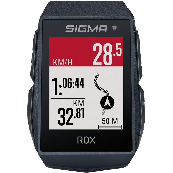 Велокомп'ютер SIGMA Rox 11.1 Evo HR SE, чорний, універсальний розмір