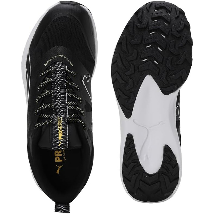 Кросівки для бігу PUMA Pro Trail - чорно-жовті, 41 EU