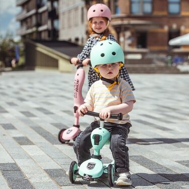 Highway Kick 1 Scoot & Ride - двосторонній беговел-каталок з сидінням (зелений)