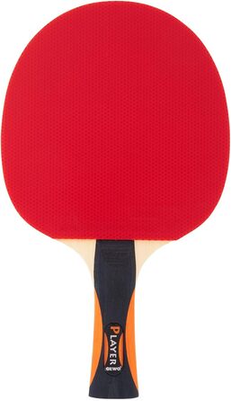 GEWO ракетка для настільного тенісу Player, ITTF, професійна, 2 мм накладка, висока контрольованість і максимальна обертальність, для атакувальних гравців