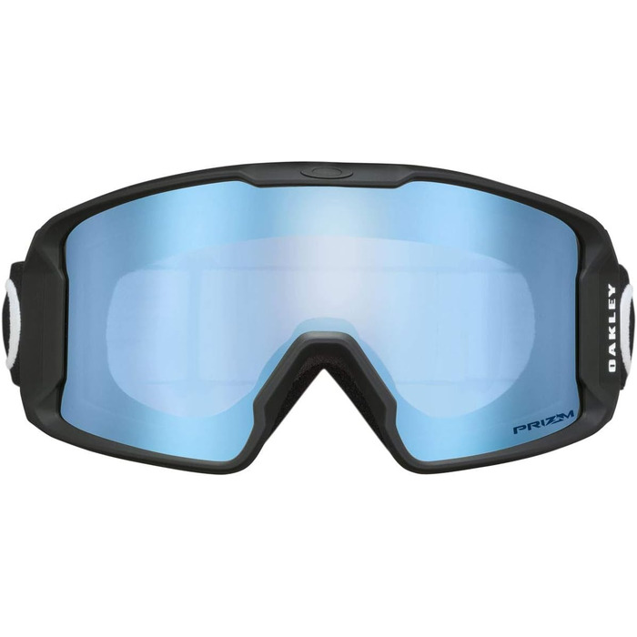 Гірськолижна маска Oakley Line Miner XM PRIZM для вузьких облич, Matte Black / Prizm Sapphire Iridium