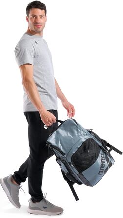 Рюкзак для плавання Arena One Go, спортивна сумка, середній розмір, колір шалфей, 46x38x23 см