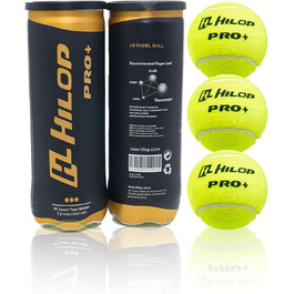 М'ячі для падел-тенісу, 3 шт. - якісні м'ячі для змагань та тренувань