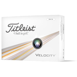 Гольф-м'яч Titleist Velocity, 12 шт, білий