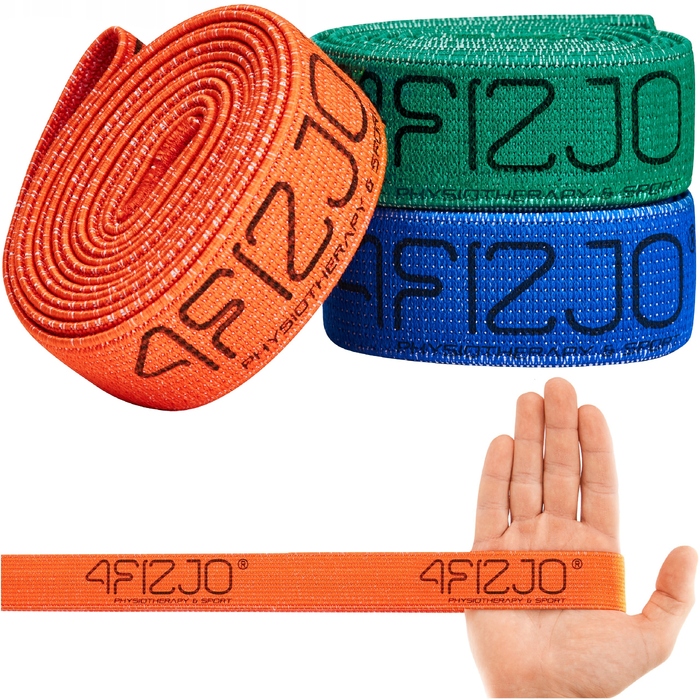 Набір фітнес-резинок 4fizjo (1-20 кг), 3 шт.