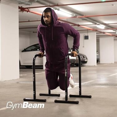 Бруси для вправ GymBeam DIP II – універсальні паралельні турніки для ефективного домашнього тренування, підходять для зміцнення верхньої, нижньої частини тіла та пресу