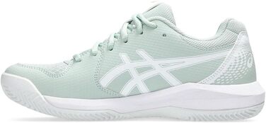Жіночі тенісні кросівки ASICS Dedicate 8 Clay - блакитний, жовтий (37 EU)