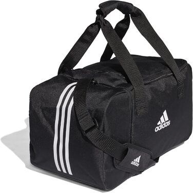 Дорожня сумка Adidas TIRO Small, унісекс, чорна-біла