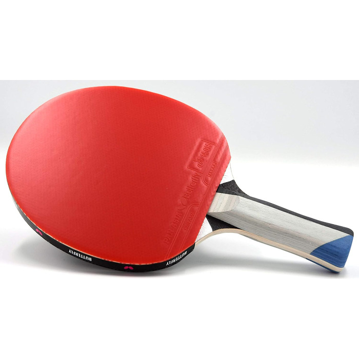 Настільний тенісний ракетка Butterfly Timo Boll Platin, ITTF сертифікат, для професіоналів, анатомічна ручка, накладка Pan Asia
