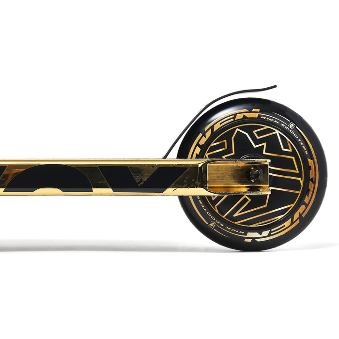 Самокат трюковий RAVEN Evolution Provox Gold 100мм для дітей та дорослих: PU+PP колеса, підшипники ABEC-7