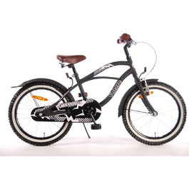 Дитячий велосипед Kubbinga Volare Black Cruiser для хлопчиків, чорний