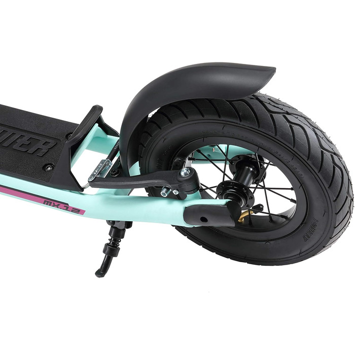 Дитячий самокат STAR SCOOTER 12/10 дюймів, надувні колеса, для міста, від 6-7 років