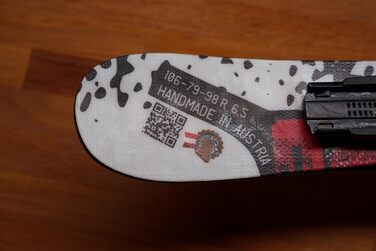 Лижні дитячі GPO Snowblade Snowkid 99 см | Короткі лижі з кріпленням Tyrolia SR-10 | Для дітей та дорослих