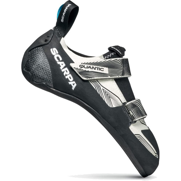 Кріпичі Scarpa Quantic для скелелазіння та боулдерингу, жіночі, 37.5 EU, сірий/чорний