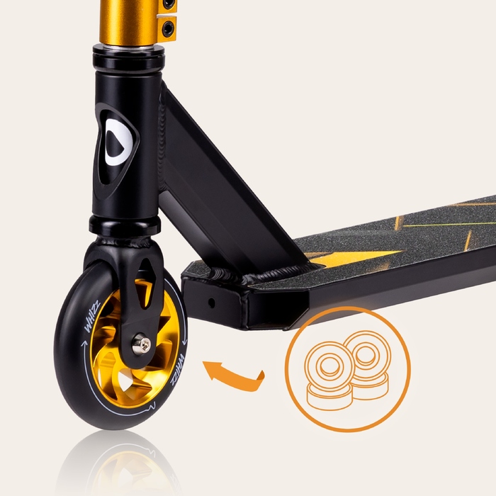 Самокат Lionelo Whizz, чорний, 2 колеса