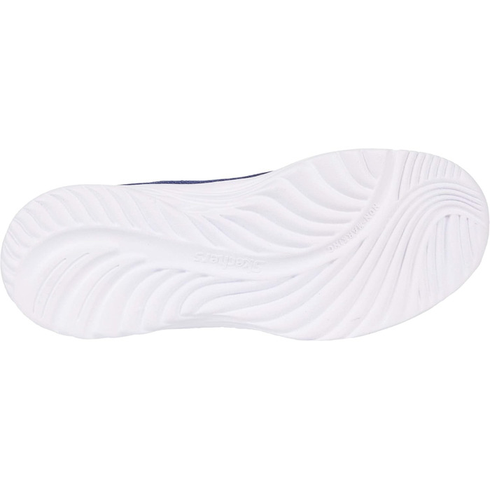 Кросівки Skechers для дівчаток 302450L, розмір 28.5 EU, темно-сині з кораловою обробкою, сітка