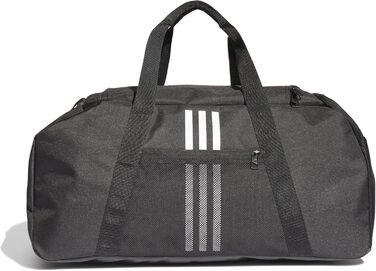 Сумка-дуфел adidas Tiro Primegreen середня, чорна/біла, M