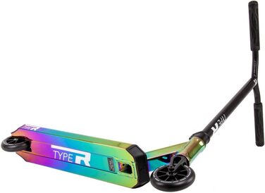 Трюковий самокат Root Industries Type R, 82.5 см, райдужний неохром, для трюків та парку