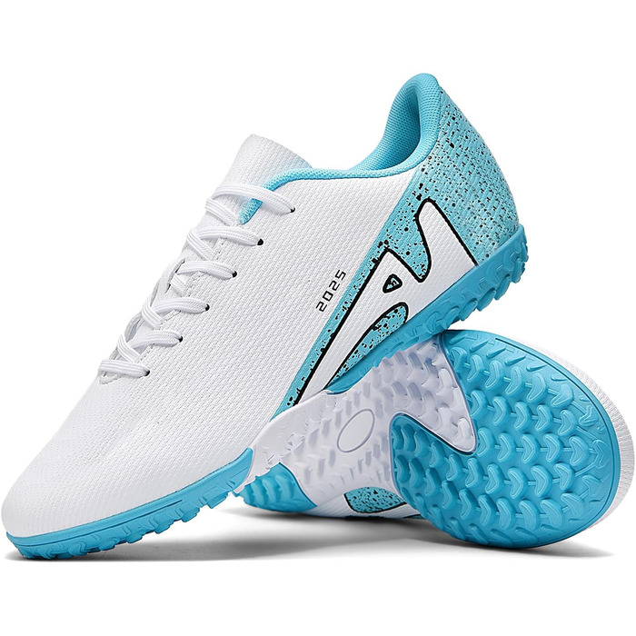 Футбольні бутси KUUK для штучного поля та залу, чоловічі, дитячі, для тренувань, AG, FG, TF, розмір 39 EU, білі