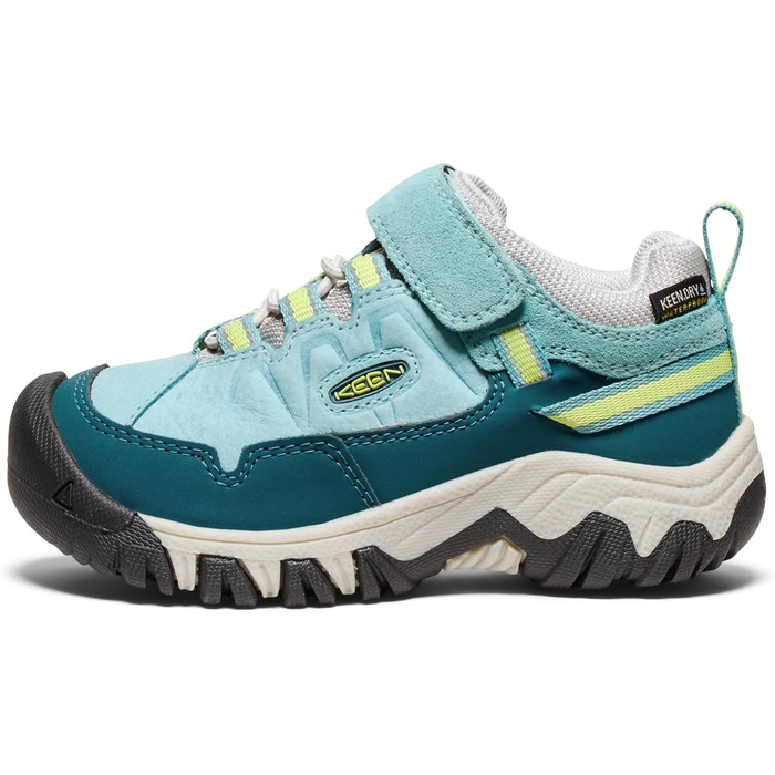 KEEN Targhee 4 Low - водонепроникні трекінгові черевики для дорослих та дітей (Reef Waters Daiquiri Green, 24 EU)