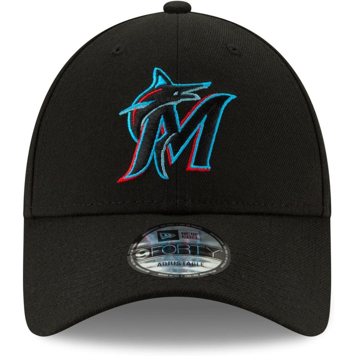 Кепка New Era Miami Marlins 9forty Adjustable MLB, чорний