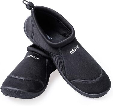 Чоботи для плавання / Водні черевики з неопрену (чоловічі та жіночі) | З шнурком | Легкі та зручні | Розміри 36-45 | Чорний, блакитний