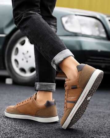 Кросівки чоловічі ARRIGO BELLO для активного відпочинку, спорту та прогулянок. Розміри 41-46 (43 EU), колір: коричневий (C1).