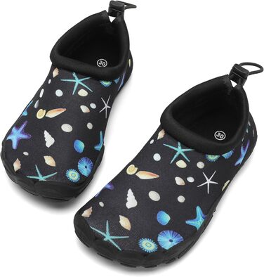 Дитячі шльопанці Mishansha для плавання та басейну, дихаючі, антиковзкі, розмір 24-35, блакитний/чорний