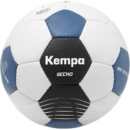 Дитячий гандбольний м'яч Kempa Gecko 0, сірий/синій, універсальний